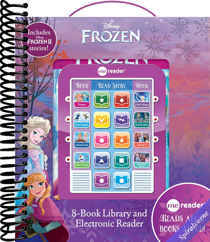 Disney Frozen and Frozen 2 Elsa, Anna, Olaf, and More! - Me Reader Electronic Reader and 8-Sound Book Library - PI Kids