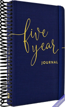 Five Year Journal - Deluxe, Cloth-bound Edition (1 minute a day is all it takes!)