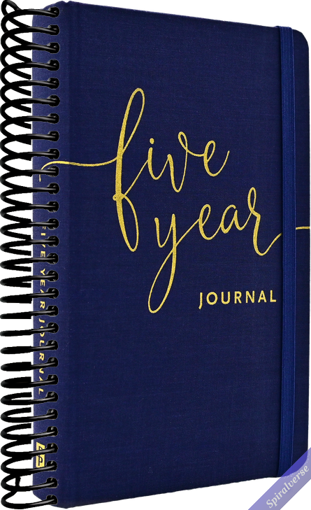 Five Year Journal - Deluxe, Cloth-bound Edition (1 minute a day is all it takes!)