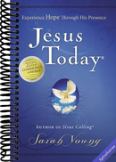 Jesus Today, Hardcover, with Full Scriptures: Experience Hope Through His Presence (A 150-Day Devotional) - The Perfect Christian Christmas Gift