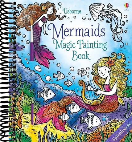 Mermaids Magic Painting Book: An Interactive No-Mess Magic Painting Activity Book for Kids, with Mermaids, Dolphins, and Beach Scenes