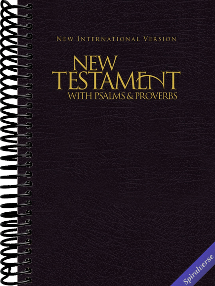 NIV, New Testament with Psalms and Proverbs, Pocket-Sized, Paperback, Black