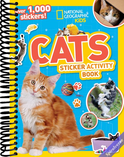 National Geographic Kids Cats Sticker Activity Book