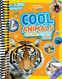 National Geographic Kids Cool Animals Sticker Activity Book: Over 1,000 Stickers!