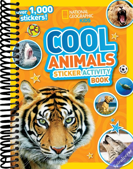 National Geographic Kids Cool Animals Sticker Activity Book: Over 1,000 Stickers!