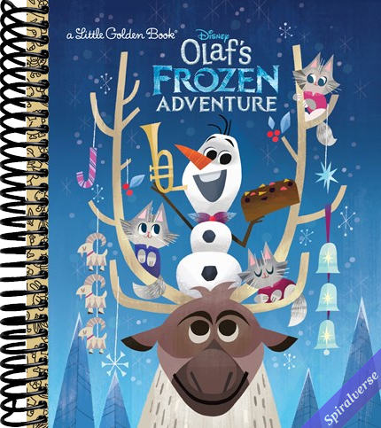 Olaf's Frozen Adventure Little Golden Book (Disney Frozen)