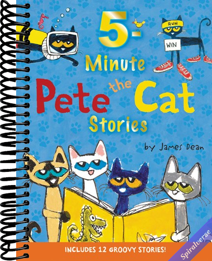 Pete the Cat: 5-Minute Pete the Cat Stories: 12 Groovy Stories in 1 Book