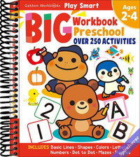 Play Smart Big Preschool Workbook Ages 2-4: Over 250 Activities