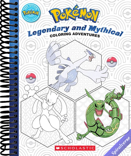 Pokémon Coloring Adventures #2: Legendary & Mythical Pokémon | The Perfect Stocking Stuffer!