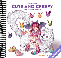 Pop Manga Cute and Creepy Coloring Book