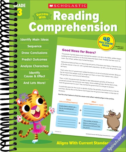 Scholastic Success with Reading Comprehension Grade 3 Workbook