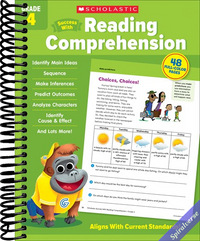 Scholastic Success with Reading Comprehension Grade 4 Workbook