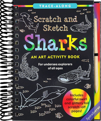 Scratch & Sketch Sharks (Trace Along)