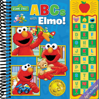 Sesame Street - ABCs with Elmo! 30 Button Sound Book - Great for Learning First Words and the Alphabet - PI Kids