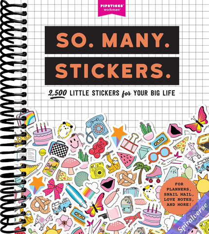 So. Many. Stickers.: 2,500 Little Stickers for Your Big Life