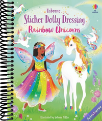 Sticker Dolly Dressing Rainbow Unicorns: A Magical Sticker Book About Unicorns and Fairies for Kids (Ages 5-8)