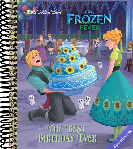 The Best Birthday Ever (Disney Frozen) (Little Golden Book)