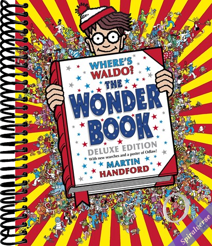 Where's Waldo? The Wonder Book: Deluxe Edition with New Searches and Collectible Poster (A Hidden Object Activity Book with Search & Find Puzzles and Spot-the-Difference Game)
