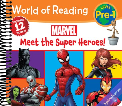 World of Reading Marvel: Meet the Super Heroes!-Pre-Level 1 Boxed Set
