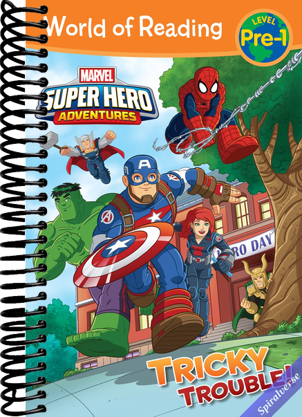 World of Reading: Super Hero Adventures: Tricky Trouble!: Level Pre-1
